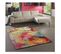 Tapis Salle à Manger 200x290 Tissé Multicolore Rectangle Motif Géométrique Be 54