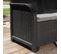 Salon De Jardin Sanremo Storage 5 Places Table Basse Coffre Range-coussins Graphite