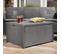 Salon De Jardin Sanremo Storage 5 Places Table Basse Coffre Range-coussins Gris