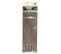 Lot De 10 Ancres Pour Bordure De Jardin Nature H 15 Cm - Taupe