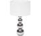 Lampe De Table 25x25x43 Cm Blanc