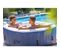 Spa gonflable Carré 4 personnes Système Champion Spa 600 - 154 x 154 x 65 cm