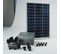 Pompe De Bassin Solaire Solarmax 1000 Avec Panneau + Accu + Jets D'eau Volcan Et Cloche
