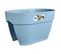 Pot De Fleurs  Vibia Campana Flower Bridge 40  Bleu Vintage  Balcon Extérieur  L 26xw 39xh 22 Cm