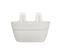 Balconnière En Plastique  Vibia Campana Easy Hanger Medium Blanc Soie - 36 X 24 X 26,5 Cm