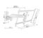 Support Mural Inclinable/orientable Blanc Pour Écrans 40" à 77" - TVm3645wht