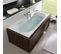 Baignoire Droite 160 X 75 Villeroy Et Boch Oberon Solo Quaryl