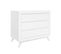 Anne - Commode Enfant 3 Tiroirs En Bois - Blanc