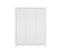 Anne - Armoire Enfant 3 Portes En Bois - Blanc