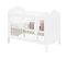 Elena - Lit Enfant 60 X 120 En Bois - Blanc