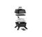 Gril Barbecue Hybride Portable 2000 W Noir