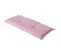 Coussin De Banc Panama 180x48 Cm Rose Pâle