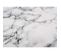 Plateau Effet Marbre Blanc  Marble 34 Cm