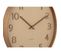 Horloge Ronde En Bois Pure Grain 40 Cm