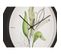 Horloge Ronde  Botanical 26 Cm Feuilles