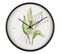 Horloge Ronde  Botanical 26 Cm Feuilles