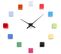 Horloge Cubique Diy Multicolore