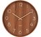 Horloge En Bois Pure 40 Cm Bois Foncé