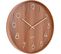 Horloge En Bois Pure 40 Cm Bois Foncé