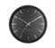 Horloge Globe Design Armando Breeveld Noir - Karlsson