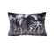 Coussin Imprimé Effet Velours - 40x60cm - Noir Et Blanc