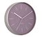Horloge Minimal D27,5cm Violet