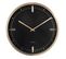 Horloge Dots et Batons D42cm Noir