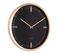 Horloge Dots et Batons D42cm Noir