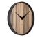 Horloge Murale En Bois Melange Bois Clair