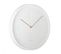 Horloge Echelon Circular D40cm Blanc