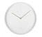 Horloge Echelon Circular D40cm Blanc