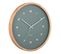 Horloge Murale En Bois Modesta Vert Jungle