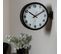 Horloge Murale Double Face H38cm Blanc