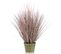 Herbe Pennisetum Artificielle 99 Cm En Pot En Zinc