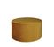 Sara - Pouf Rond Velours S - Couleur - Ocre