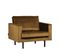 Bronco - Fauteuil Vintage En Velours - Couleur - Bronze