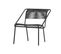 Lot De 4 Fauteuils Feu Follet Noir