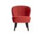 Fauteuil Cocktail Velours   Sampaio