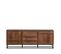 Forrest - Meuble TV 2 Portes 2 Tiroirs En Bois - Couleur - Bois Foncé