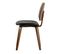 Classic - Chaise En Bois Et Simili - Couleur - Bois Foncé