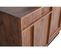 Forrest - Buffet 2 Portes 3 Tiroirs En Bois - Couleur - Bois Foncé