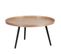 Mesa - Table D'appoint Ronde Bois Ø78cm - Couleur - Bois Clair