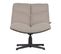 Fauteuil Pivotant En Tissu Bouclé Beige Alfred