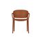 Bent - Lot De 2 Chaises De Jardin - Couleur - Terracotta