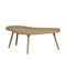 Mae - Table Basse De Forme Organique En Bois 100x35cm - Couleur - Bois