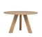 Rhonda - Table à Manger Ronde En Bois Ø129cm - Couleur - Bois Clair