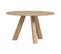 Rhonda - Table à Manger Ronde En Bois Ø129cm - Couleur - Bois Clair