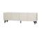 Miller - Meuble TV 4 Portes En Bois L181cm - Couleur - Blanc