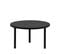 Laut - Table Basse Ronde En Bois Ø60cm - Couleur - Noir