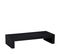 Marte - Table Basse En Bois 120x50cm - Couleur - Noir